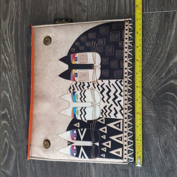 🐾 Laurel Burch WILD CATS Cosmetic Bags - NEW 11IN X 8.5IN - Picture 7 of 8